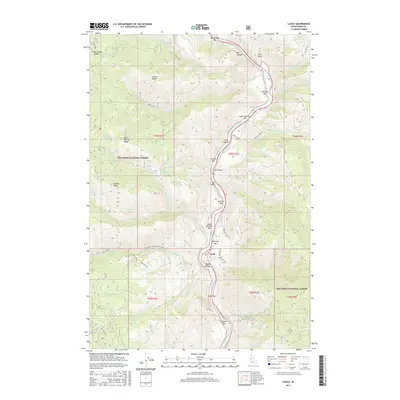 2017 Map of Lucile, 2017 Print