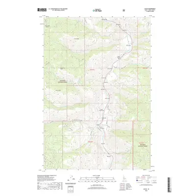 2020 Map of Lucile, 2020 Print