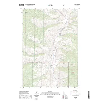 2023 Map of Lucile, 2023 Print