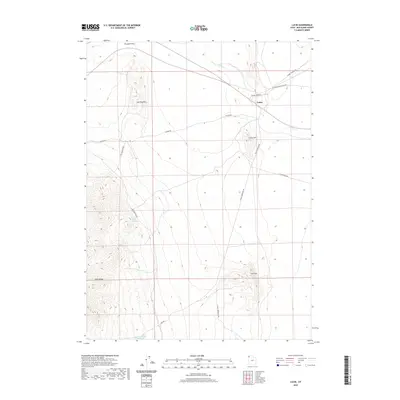 2020 Map of Lucin, 2020 Print