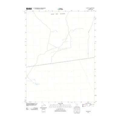 2011 Map of Lucin NE, 2011 Print
