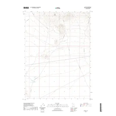 2020 Map of Lucin NE, 2020 Print