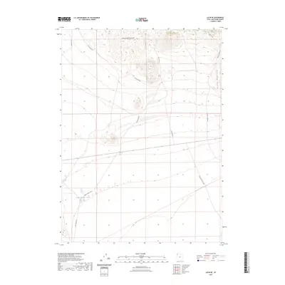 2023 Map of Lucin NE, 2023 Print
