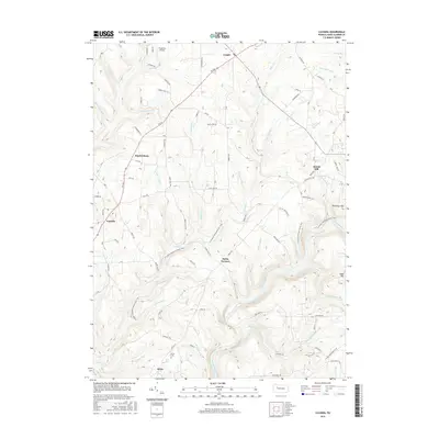 2016 Map of Lucinda, 2016 Print