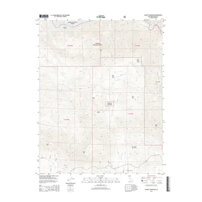 2015 Map of Luckett Mountain, 2015 Print