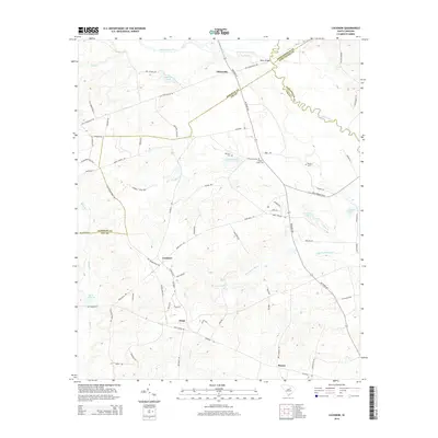 2014 Map of Lucknow, 2014 Print