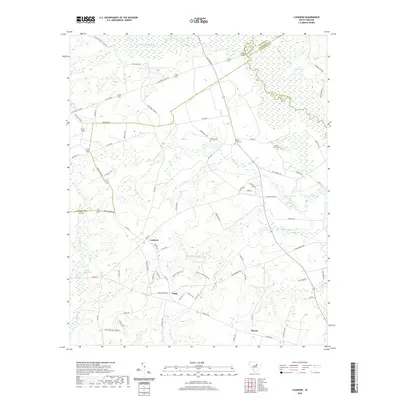 2020 Map of Lucknow, 2020 Print