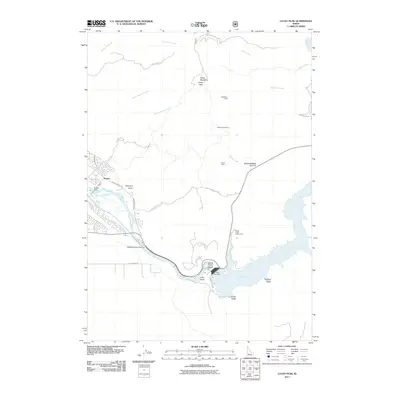 2011 Map of Lucky Peak, 2011 Print