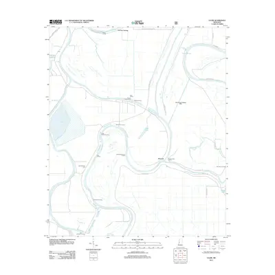2012 Map of Lucre, 2012 Print