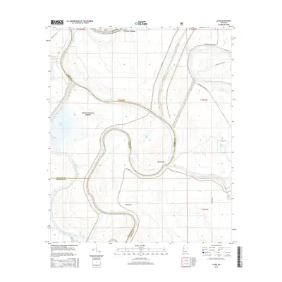 2015 Map of Lucre, 2015 Print