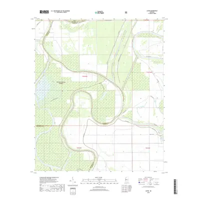 2018 Map of Lucre, 2018 Print