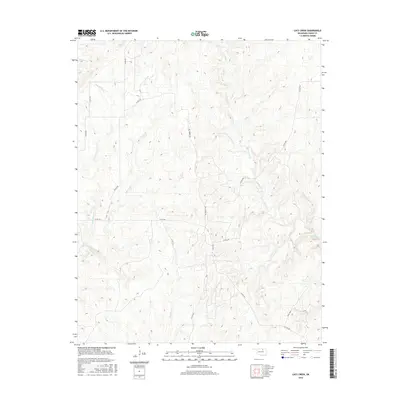 2016 Map of Lucy Creek, 2016 Print