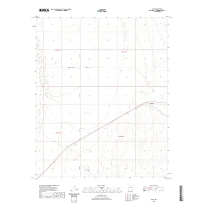2020 Map of Lucy, 2020 Print