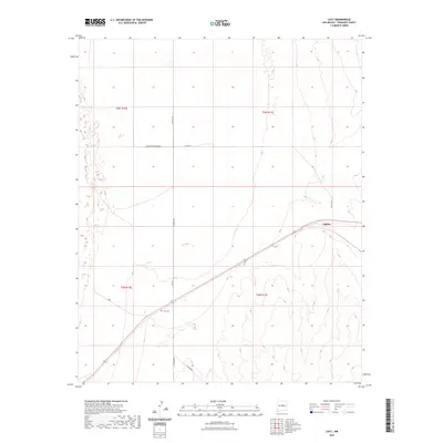 2023 Map of Lucy, 2023 Print