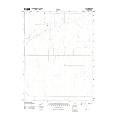 2012 Map of Ludell, 2012 Print