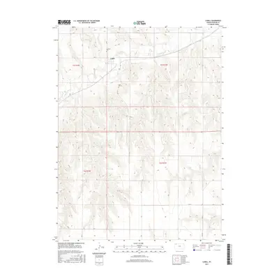 2015 Map of Ludell, 2015 Print