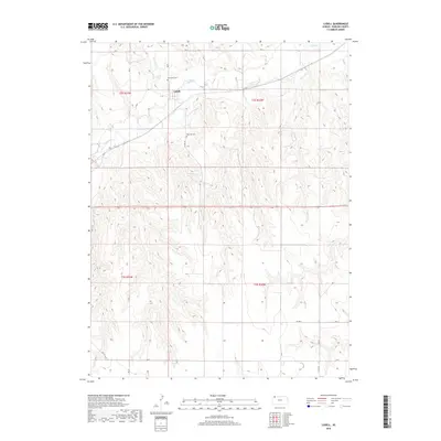 2018 Map of Ludell, 2018 Print
