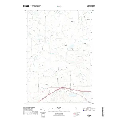 2018 Map of Ludlow, 2018 Print