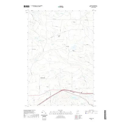 2021 Map of Ludlow, 2021 Print