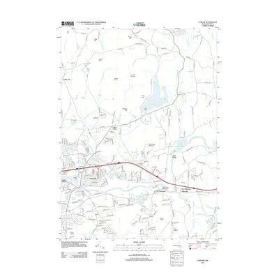 2012 Map of Ludlow, 2012 Print