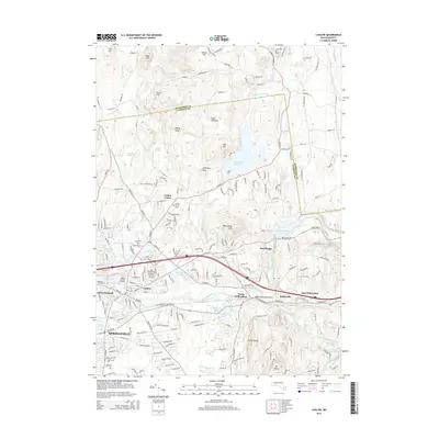 2015 Map of Ludlow, 2015 Print