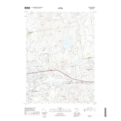 2018 Map of Ludlow, 2018 Print