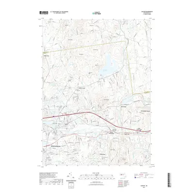 2021 Map of Ludlow, 2021 Print
