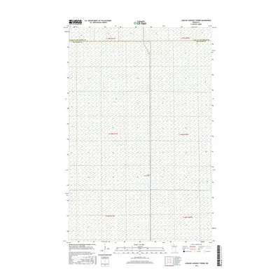 2016 Map of Ludlow Lookout Tower, 2016 Print