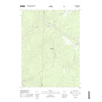 2019 Map of Ludlow, 2019 Print