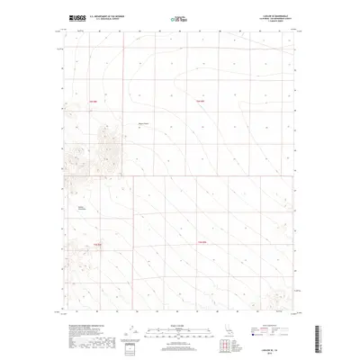 2018 Map of Ludlow SE, 2018 Print