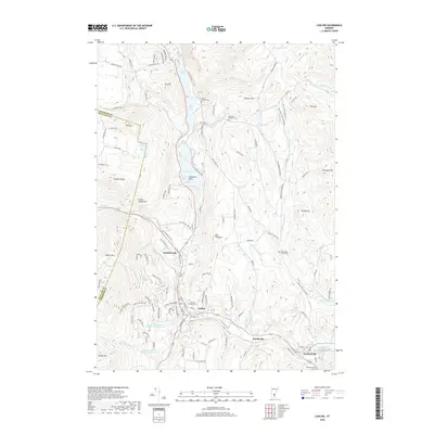 2018 Map of Ludlow, 2018 Print