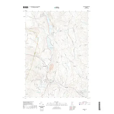 2021 Map of Ludlow, 2021 Print