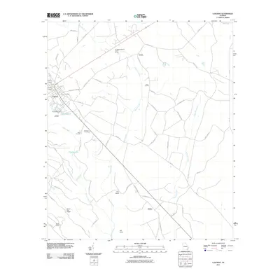 2011 Map of Ludowici, 2011 Print