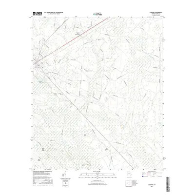 2017 Map of Ludowici, 2017 Print