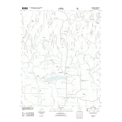 2011 Map of Ludwig, 2011 Print