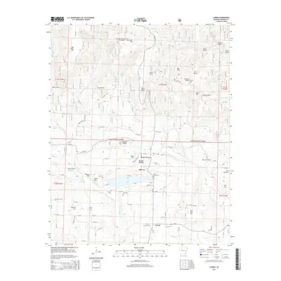 2014 Map of Ludwig, 2014 Print