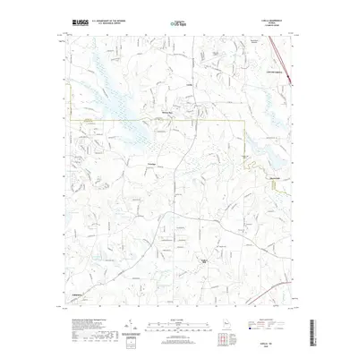 2020 Map of Luella, 2020 Print