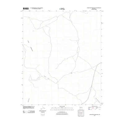 2010 Map of Luera Mountains East, 2010 Print