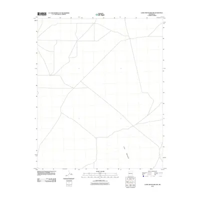 2010 Map of Luera Mountains NW, 2010 Print