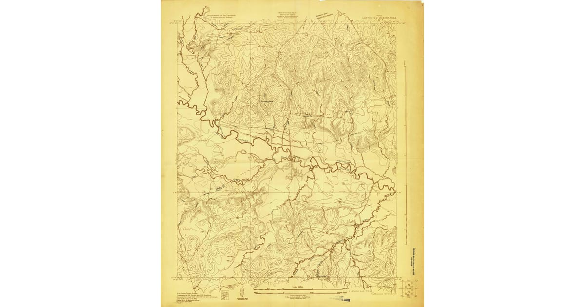 1928 Map of Lufkin 4-d, Angelina County, TX — High-Res | Pastmaps