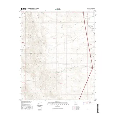 2017 Map of Luis Lopez, 2017 Print