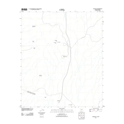 2011 Map of Lukeville, 2011 Print