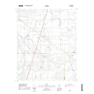 2018 Map of Lula, 2018 Print