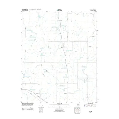 2012 Map of Lula, 2012 Print