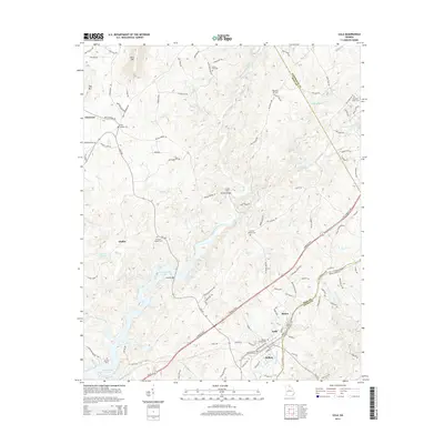 2014 Map of Lula, 2014 Print