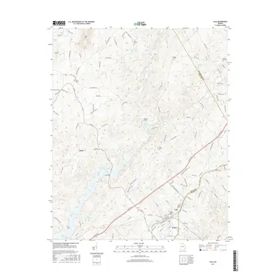 2017 Map of Lula, 2017 Print