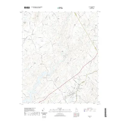 2020 Map of Lula, 2020 Print