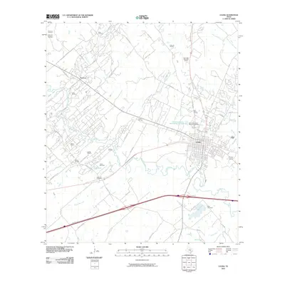 2010 Map of Luling, 2010 Print