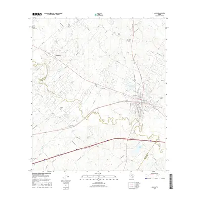 2016 Map of Luling, 2016 Print