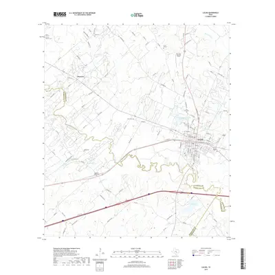 2019 Map of Luling, 2019 Print